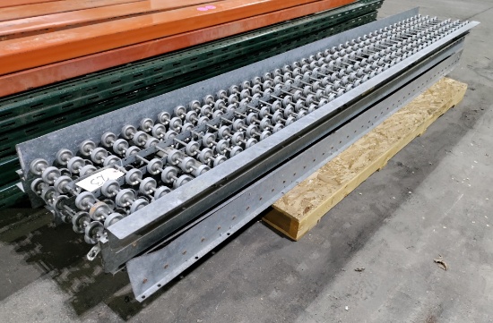 3 - Roller Conveyors - Roller Width 16" x 10 ft