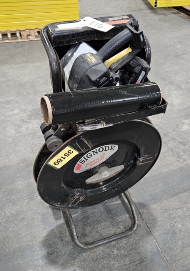 Fromm P329 Battery Operated Strapping Tool Kit for 5/8" Plastic Strapping