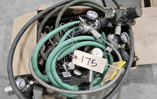Various Air Regulators, Hoses and More