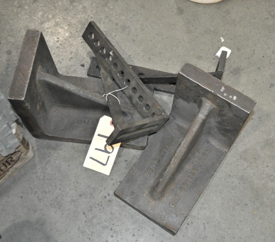 8" x 10" & 6" x 10" 90 degree angle iron blocks