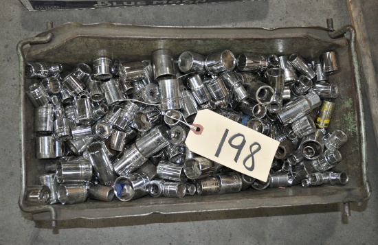 Hardware Bin Full of Numerous Sockets - Various Drive