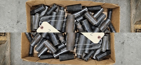 Bin of 1/2" and 3/8" Impact Sockets