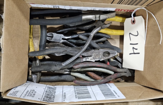 Various Side Cutters and Linesman Pliers