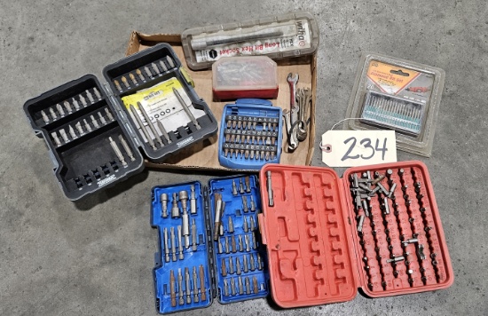 Assortment of bit sets including security bit sets