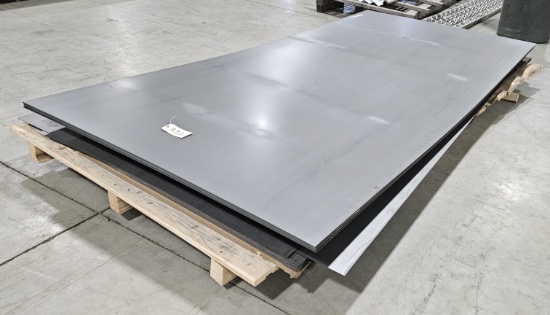 7 sheets of 60"x120" 10 ga and 16 sheets of 60"x120" 14 ga metal