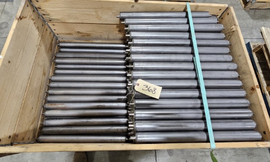 1.9" Dia x 21" hex rollers