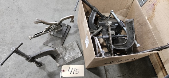 Box of C - Clamp & Cut/Homemade Clamps