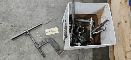 Box of C - Clamp Cut/Homemade Clamps