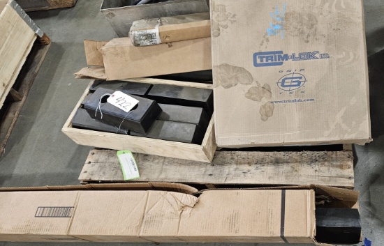 Various sized rubber bumpers and misc. rubber