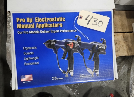 Graco Pro XP 85 AA Electrostatic Manual Applicator in box - Used