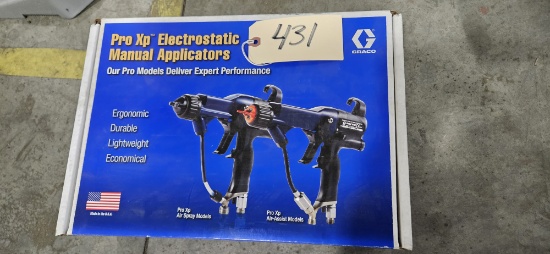 Graco Pro XP 85 AA Electrostatic Manual Applicator in box - Used