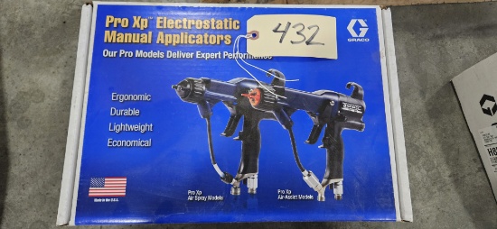 Graco Pro XP 85 AA Electrostatic Manual Applicator in box - Used