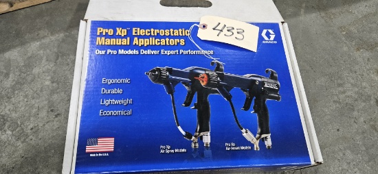 Graco Pro XP 85 AA Electrostatic Manual Applicator in box - Used