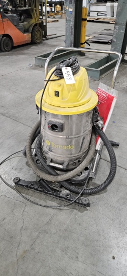 Tornado Vac on Cart with hoses
