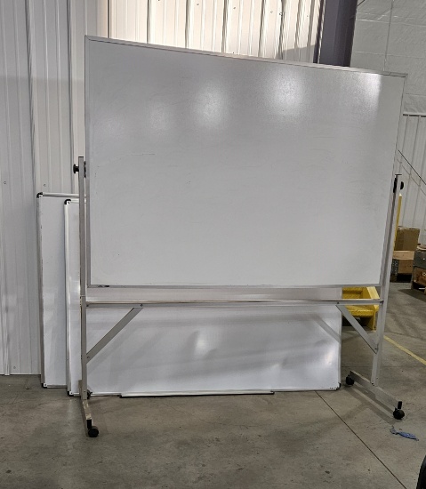 2 - 6'x4' white boards and 1 6'x4' rolling white board