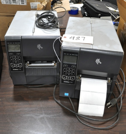 Pair of Zebra ZT230 Labelers - model ZT23042-T01200FZ