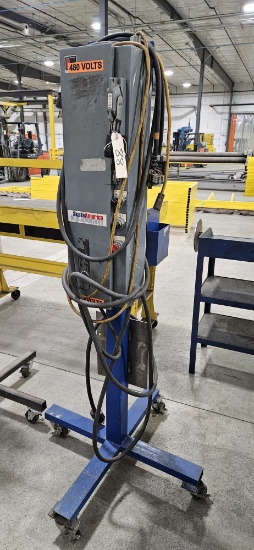 Cutler-Hammer 3-phase starter on Stand - 480 v