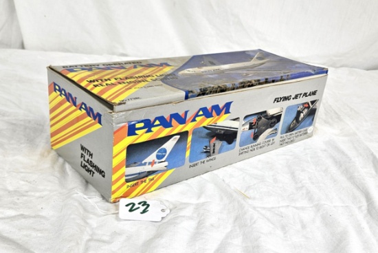 Pan Am battery operated 747 NIB