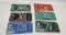Assortment of 6 Kansas License Plates