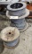 Assortment of wire on spools
