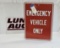 Emergency Vehicle Sign