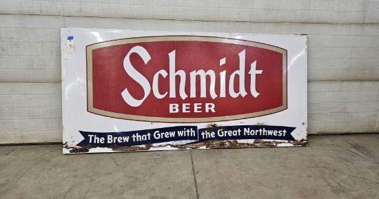 Schmidt Beer Sign - large