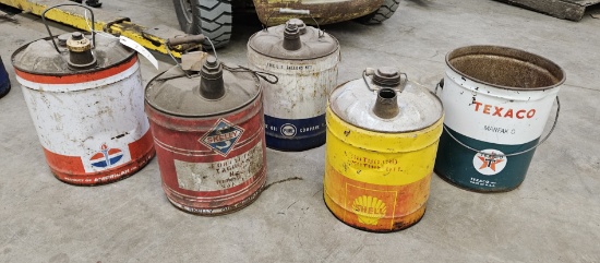 5 - misc oil cans