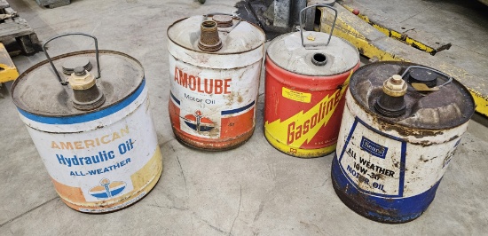 4 - misc oil cans
