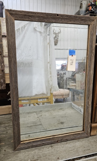 Wooden Mirror