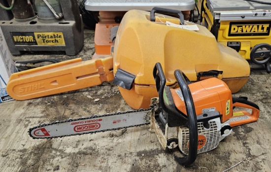 Stihl MS210 chainsaw