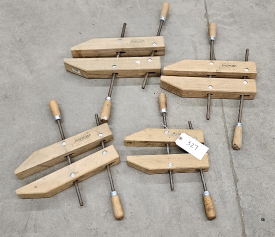 4 Wooden Jorgensen Clamps