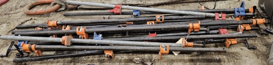 Various Bar clamps