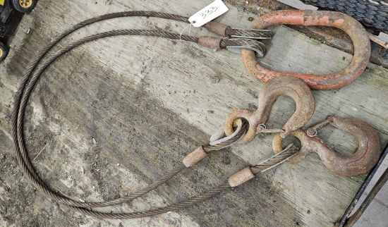 O-ring with cable hooks
