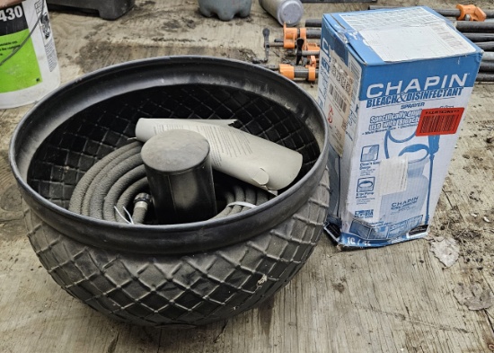 Chapin sprayer and hose