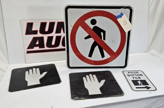 Assortment of 4 Signs