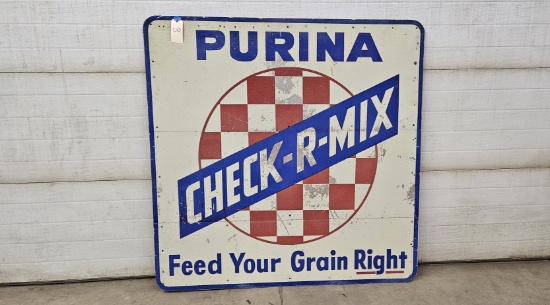 Purina Check R Mix Sign