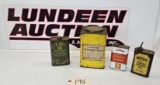 Grease & Oil & Polish Cans