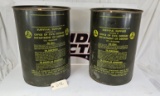 2 - Survival Supplies barrels