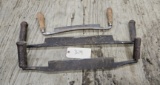 3 Antique Draw Bars