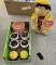 2 Service Bells & Monkey toy & Plant Pots
