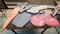 Assortment of Foam Painted Vegetables