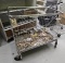 Metal Cage Rolling Cart