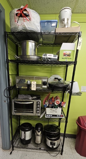 Contents of shelf - Used Appliances - Shelf Not Included