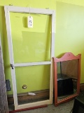 Antique Window & Mirror