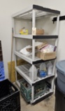Plastic 5-Shelf - Contents Not Included