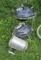 2 small Charcoal grills & Charcoal Chimney Starter