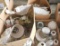 Assortment of Lights & Shades & Glass Ceiling Light Covers