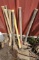Assortment of Axes & Handles & Grub Hoes