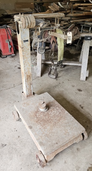 Antique Platform Scale