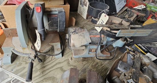 Delta Sharpening Center Grinder & Delta Miter Saw